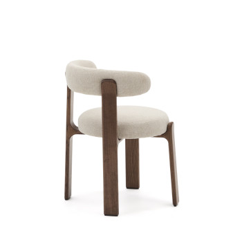 Stuhl aus Granit-Chenille