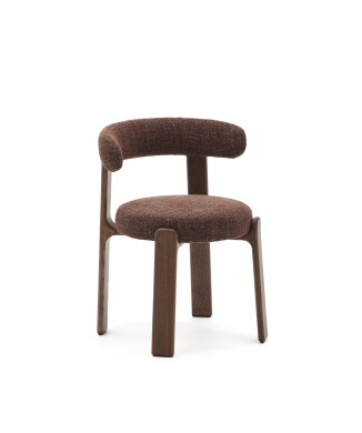 Granit-Chenille-Stuhl