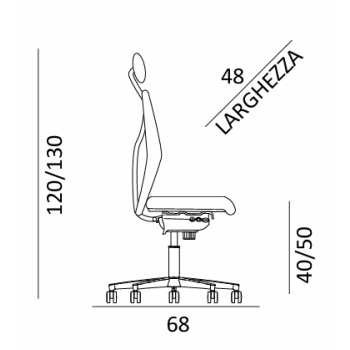 King C01 COMEL Stuhl