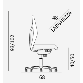King C02 COMEL Stuhl