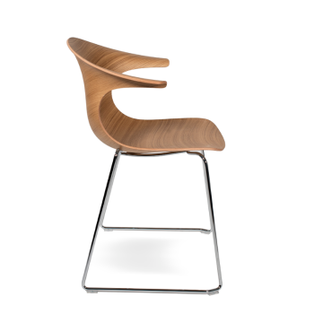 LOOP 3D Holzschlittenstuhl - INFINITI