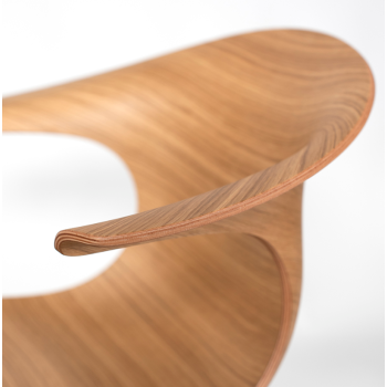LOOP 3D Holzschlittenstuhl - INFINITI