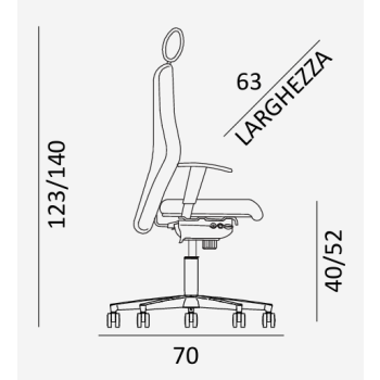 COMEL Mars C03 Stuhl