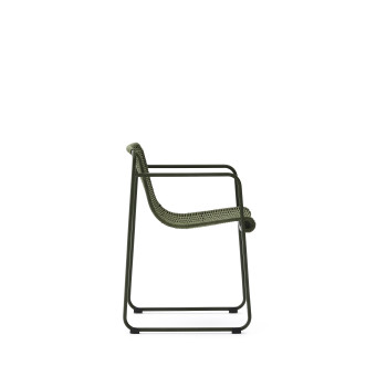 Maurina Stuhl aus verzinktem Stahl