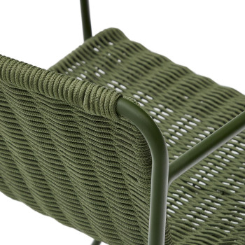 Maurina Stuhl aus verzinktem Stahl