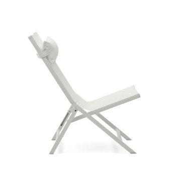 Klappstuhl von Canutells aus Aluminium mit grauem Finish