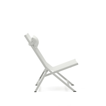 Klappstuhl von Canutells aus Aluminium mit grauem Finish