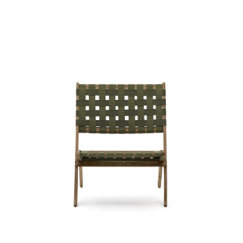 Chabeli Klappstuhl aus massivem Akazienholz und Seil