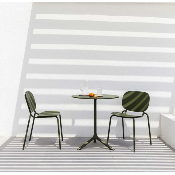 SI-SI' Stuhl mit verzinktem Rahmen von SCAB