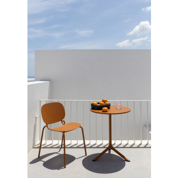 SI-SI' Stuhl mit verzinktem Rahmen von SCAB