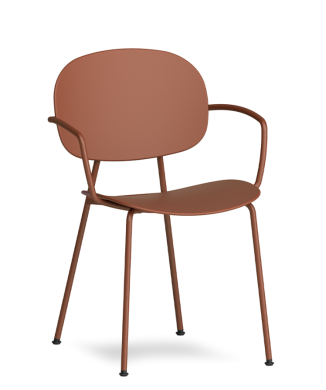 TONDINA POP Vierbeinstuhl mit Armlehnen - INFINITI