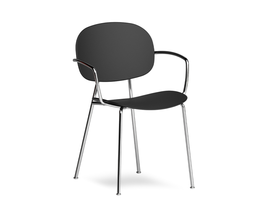 TONDINA POP 4-beiniger Outdoor-Stuhl mit Armlehnen - INFINITI