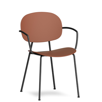 TONDINA POP 4-beiniger Outdoor-Stuhl mit Armlehnen - INFINITI
