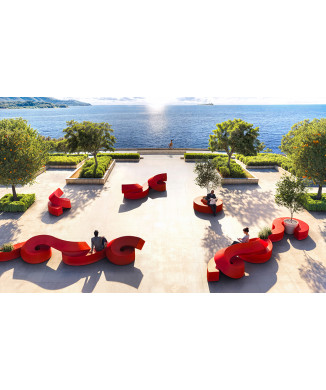 TWIST modulare Skulptur-Sitzmöbel von Plust