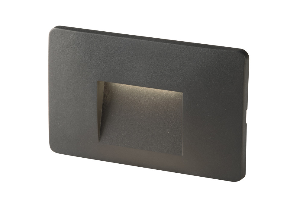 BREEN ANTHRAZIT LED-Einbau-Stufenleuchte 3W 290LM CCT IP65 13X1X8.5CM