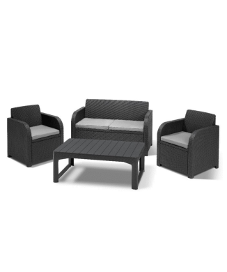 KETER CAROLINA LOUNGE SET Gartenset