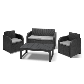 KETER CAROLINA LOUNGE SET Gartenset