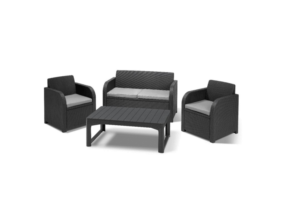 KETER CAROLINA LOUNGE SET Gartenset