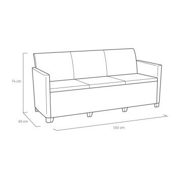 Gartenset CLAIRE LOUNGE SET KETER