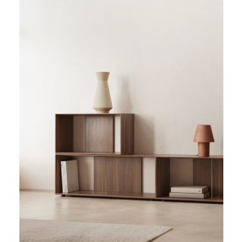 Satz mit 5 verstellbaren Füßen mit Klebstoff für Litto-Bücherregale