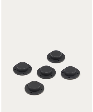 Satz mit 5 verstellbaren Füßen mit Klebstoff für Litto-Bücherregale