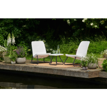 KETER RIO PATIO SET Gartentisch und 2 Stühle
