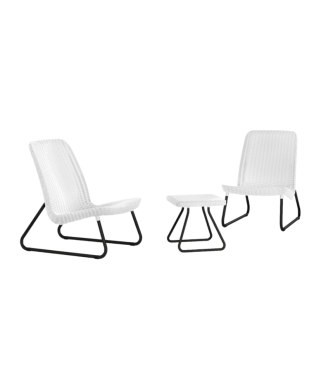 KETER RIO PATIO SET Gartentisch und 2 Stühle