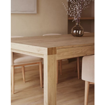 Briva Tischset + Harlan Chenille-Stühle