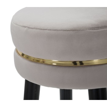 PARIS GRAU/GOLD BARHOCKER