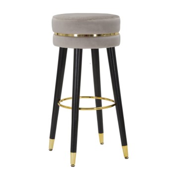 PARIS GRAU/GOLD BARHOCKER