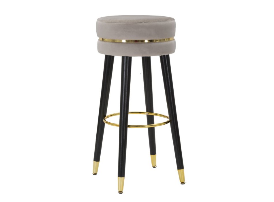 PARIS GRAU/GOLD BARHOCKER