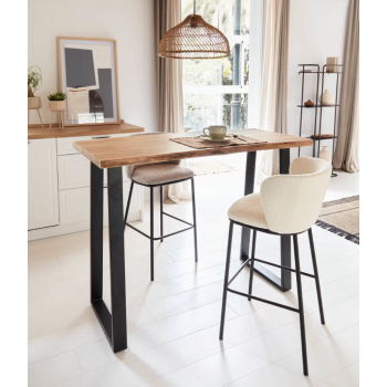 Ciselia Shearling Hocker 65 cm