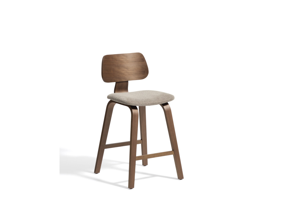 Gena-Hocker in Furnier