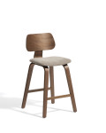 Gena-Hocker in Furnier