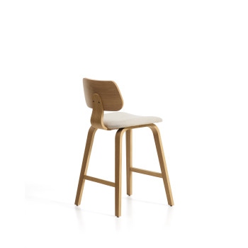 Gena-Hocker in Furnier