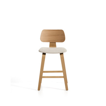 Gena-Hocker in Furnier