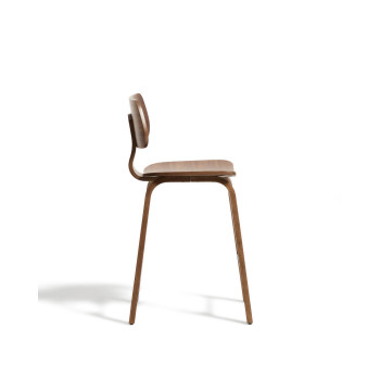 Gena-Hocker in Furnier