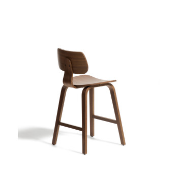 Gena-Hocker in Furnier