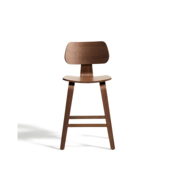Gena-Hocker in Furnier