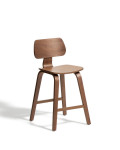 Gena-Hocker in Furnier