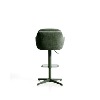 Drehhocker Lexa aus Chenille