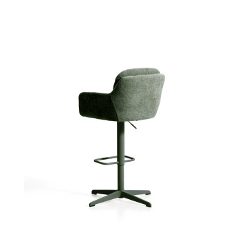 Drehhocker Lexa aus Chenille