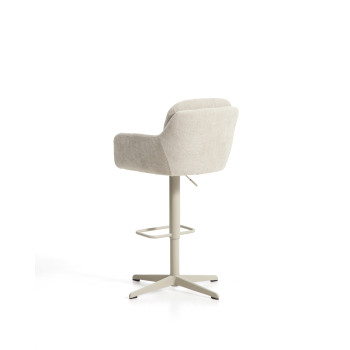 Drehhocker Lexa aus Chenille