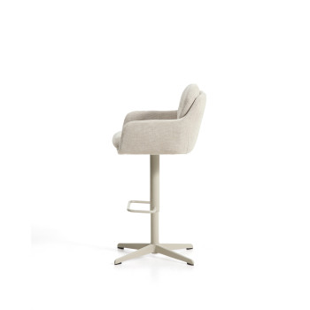 Drehhocker Lexa aus Chenille