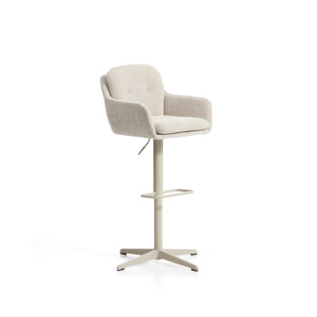 Drehhocker Lexa aus Chenille
