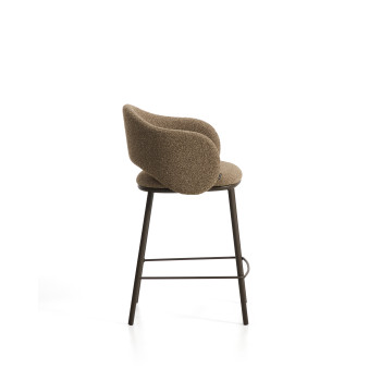 Maina-Hocker aus dickem Chenille