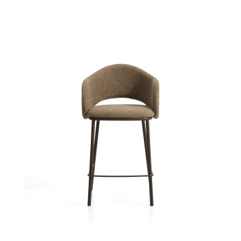 Maina-Hocker aus dickem Chenille
