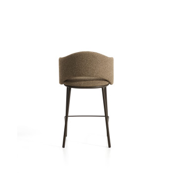 Maina-Hocker aus dickem Chenille