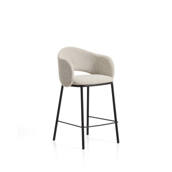 Maina-Hocker aus dickem Chenille