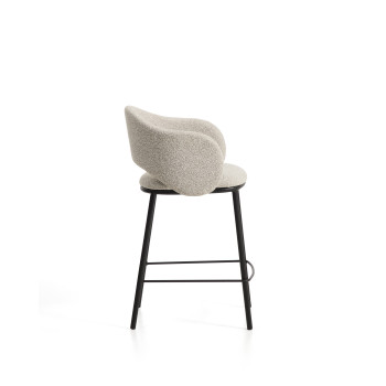 Maina-Hocker aus dickem Chenille